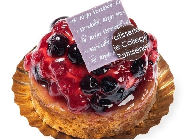 Bosvruchten slagroomgebak