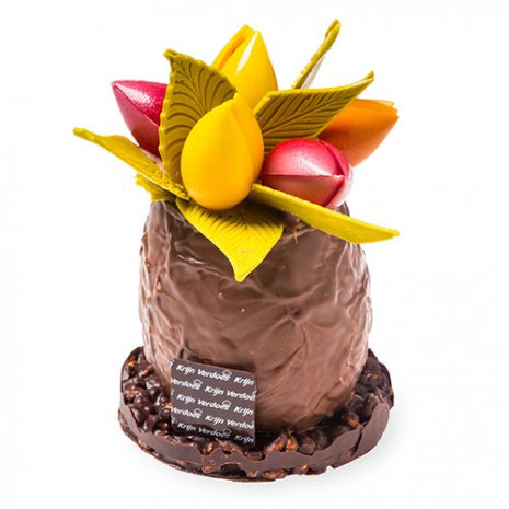 Chocolade tulpenpotje